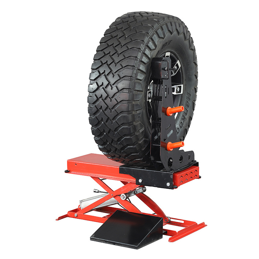 Automatic wheel balance tyre lifter wheel balancer lift wheel lifter for trucks and cars