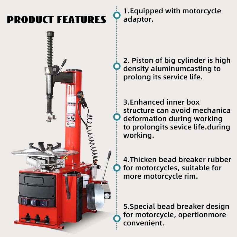 CE custom tire changer car tire changer tyre removal machine