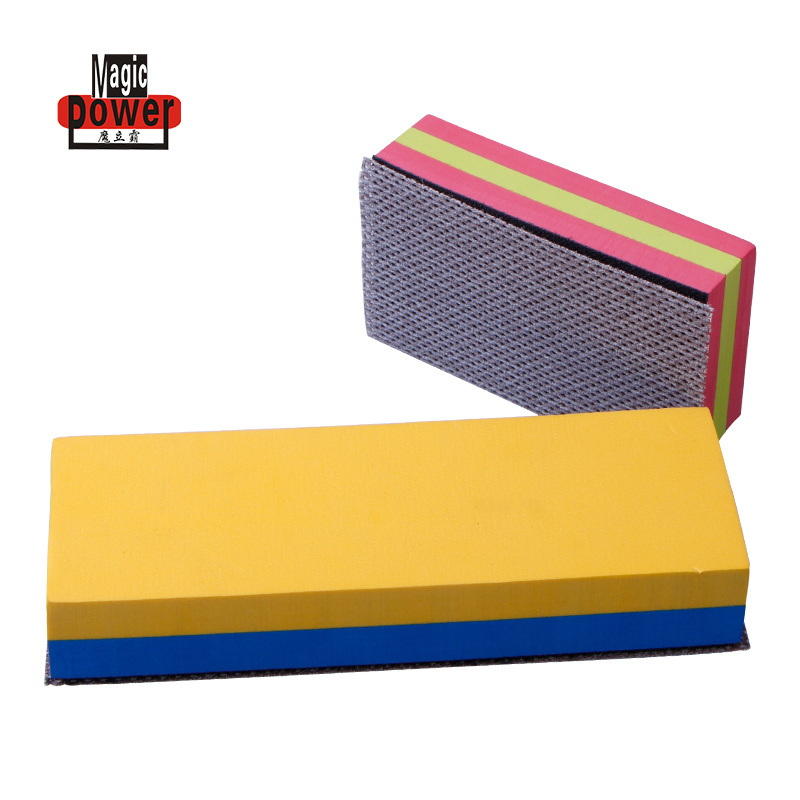 Wood paint metal plastic drywall Polishing surface polishing sponge sand block sponge wet dry sandpaper