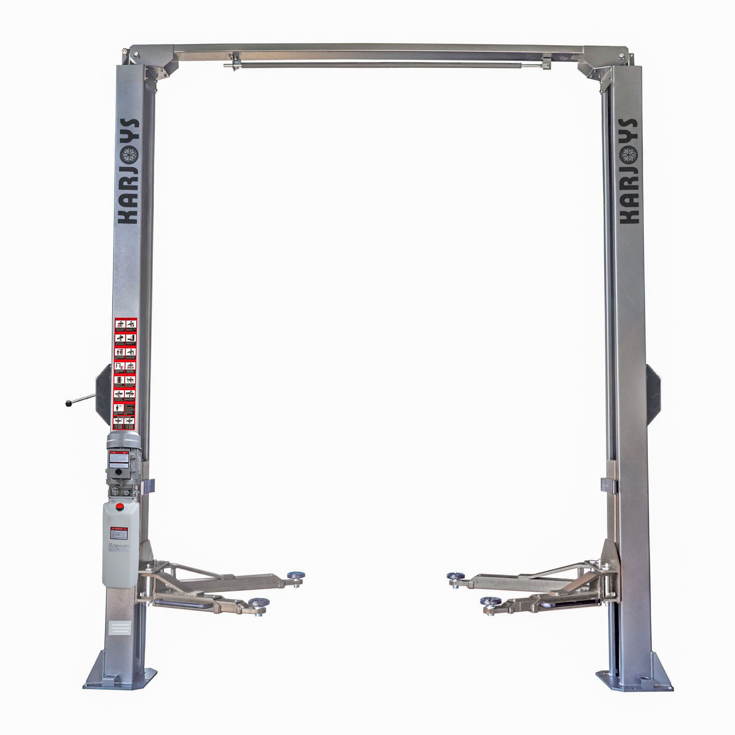 Vehicle equipment portable 2 post car lift 4 ton electric two post car lift 5000kg for sale