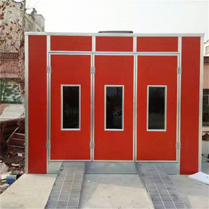 Ce Approved New Design Infrared Heating Car Spray Paint Booth For Sale