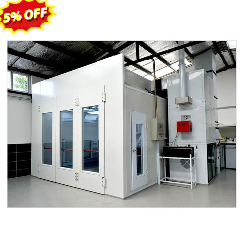 Ce Approved New Design Infrared Heating Car Spray Paint Booth For Sale