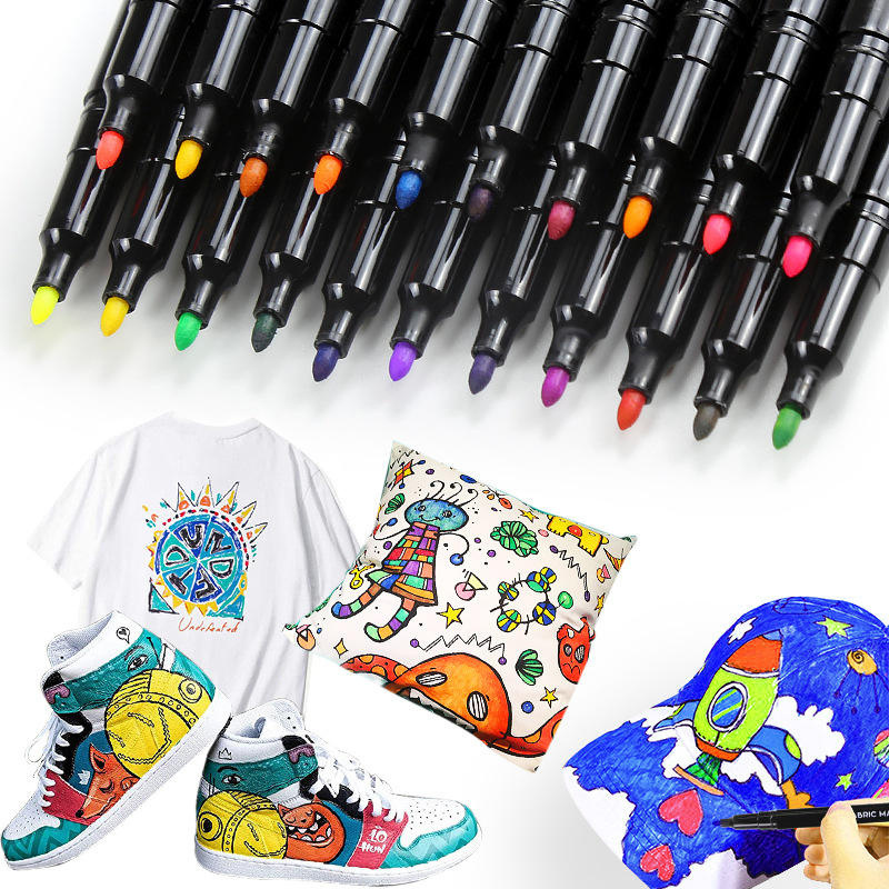 DIY Album Graffiti Pen Car Tyre Paint Marker Custom Logo Black Permanent Fabric Markers Marker Pen