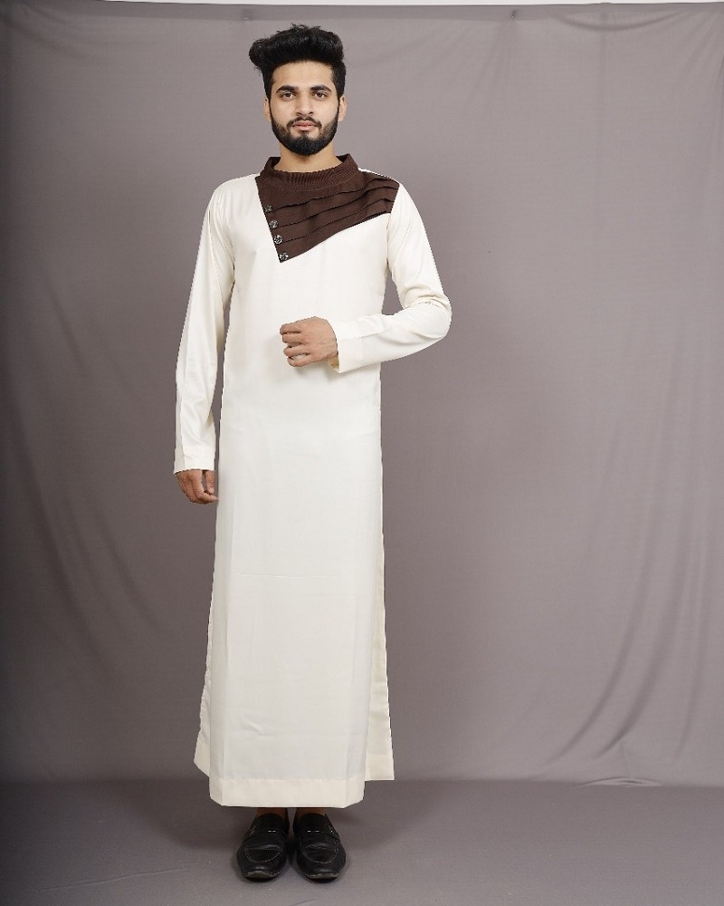 wholesale new al haramain emirati muslim men dubai islamic clothing daffah thobe