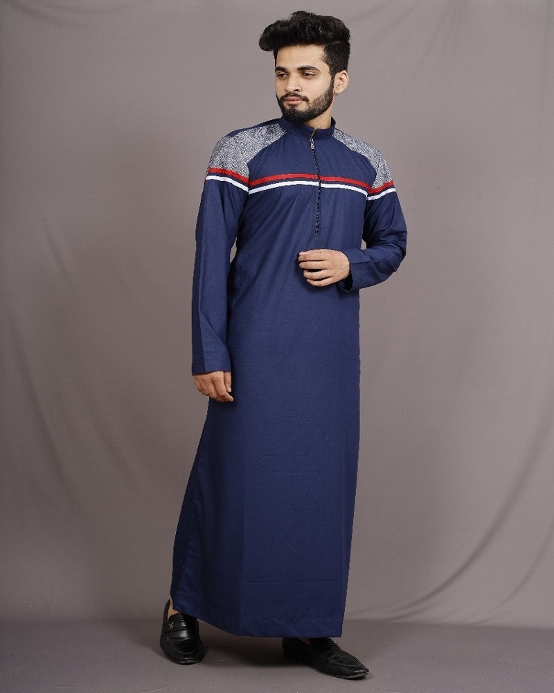 wholesale new al haramain emirati muslim men dubai islamic clothing daffah thobe