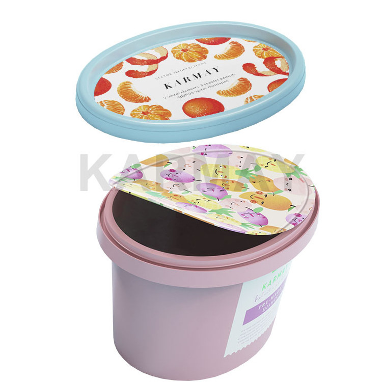 plastic pre-made food container Ready to eat Disposable food pots with lid microwave heating