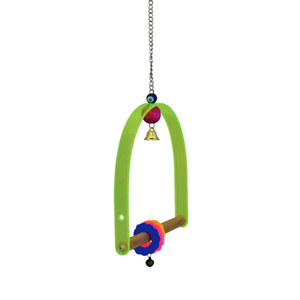 Best Selling Bird Pet Toy - 16 Cm Swing for Pet Birds 6 PCS Wholesale Bird Pet Toys Accessories Supplies Turkey