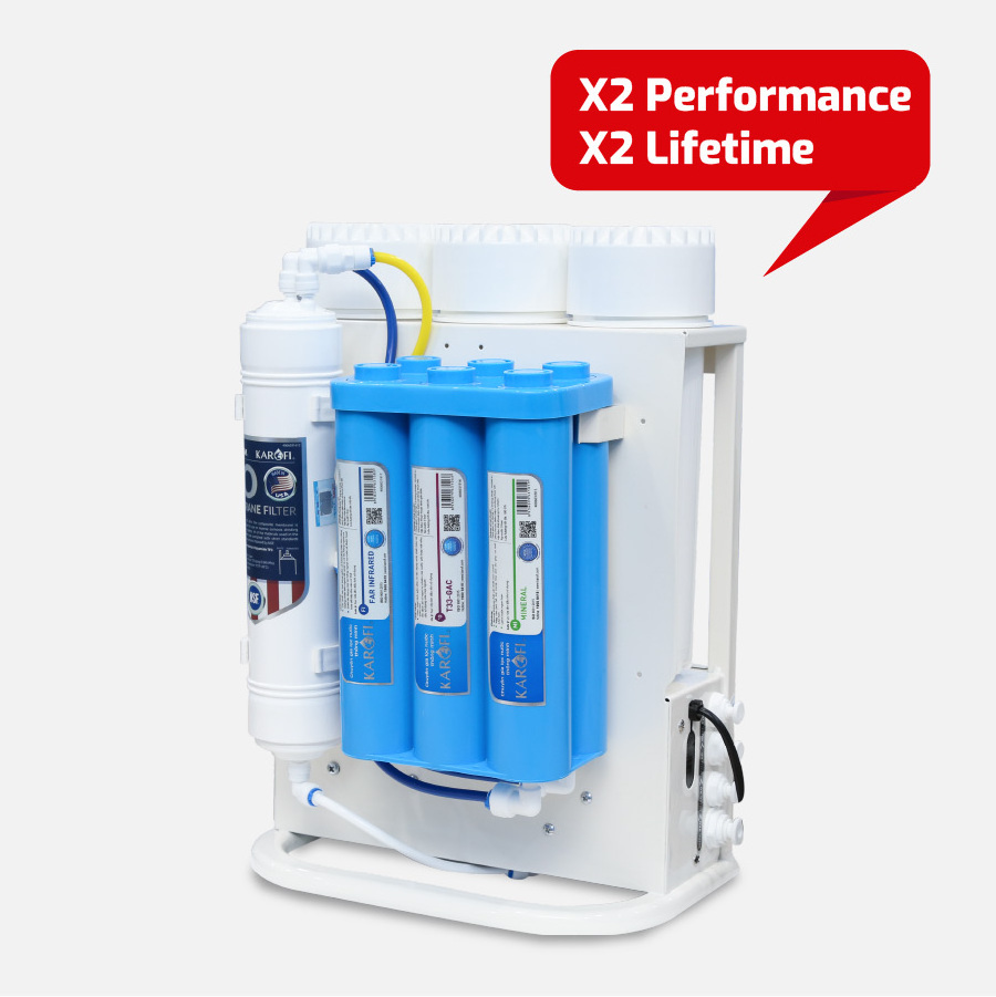 VIETNAM KAROFI KAQ-U05 High-Performance Reverse Osmosis Water Purifier Machine with 10 SMAX Filters Double Lifetime