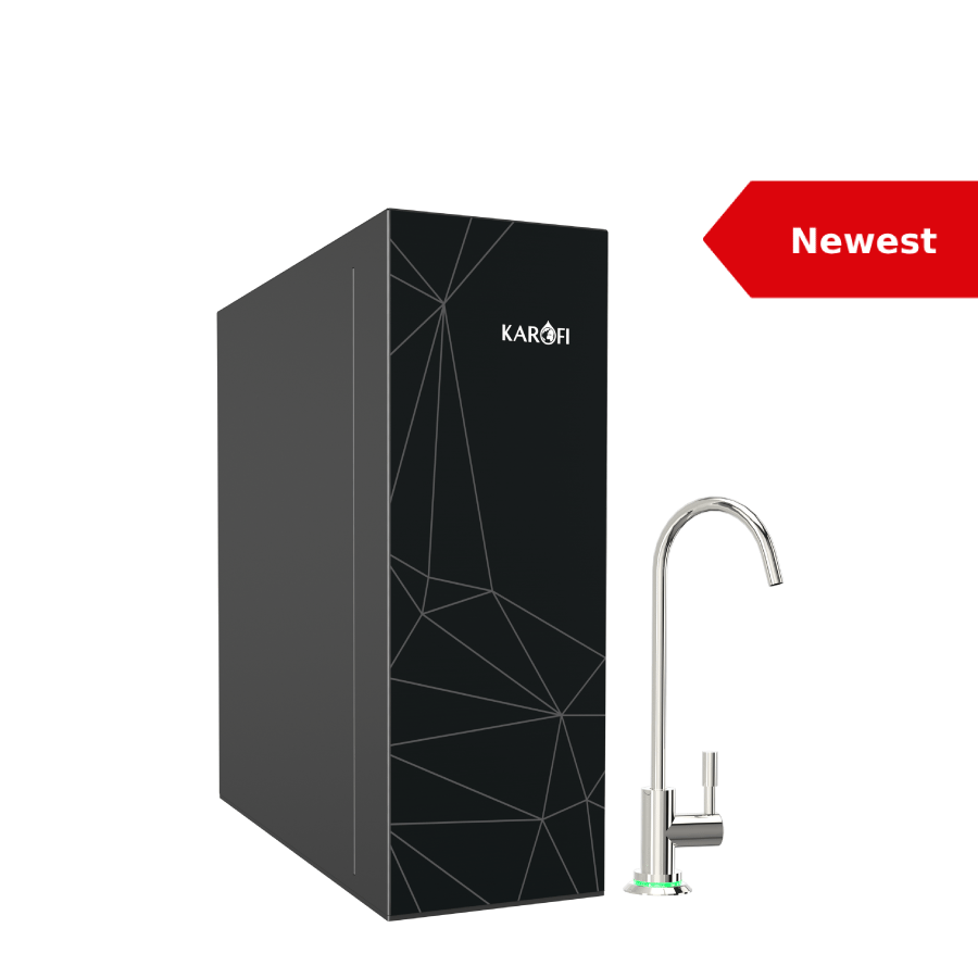 Karofi KAQ-U99 Water Purifier with Super Large Filtration and Compact Design RO Function Tankless