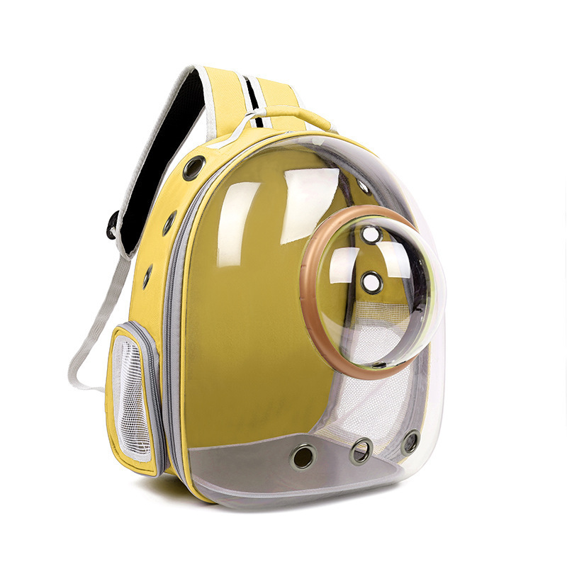 Transparent Astronaut Space Capsule Pet backpack Pet Transport Bag Cat's Restraint Bag Pet Bag Travel Pouch