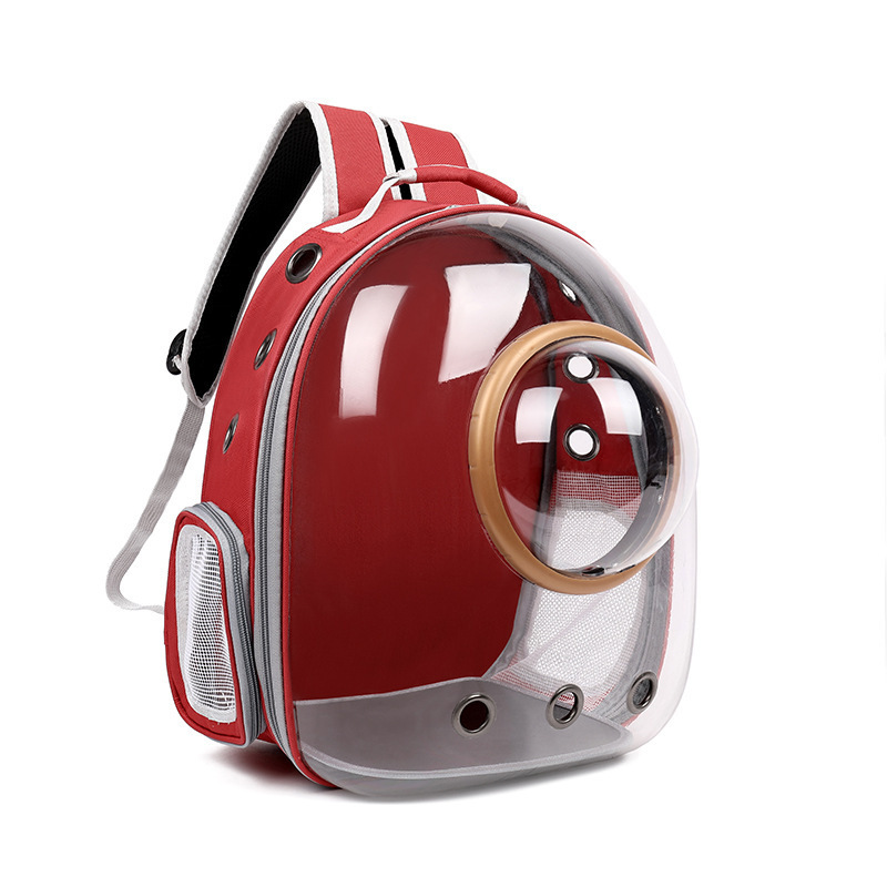 Transparent Astronaut Space Capsule Pet backpack Pet Transport Bag Cat's Restraint Bag Pet Bag Travel Pouch