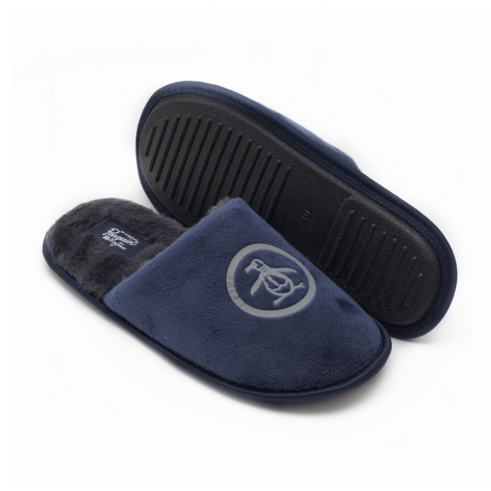 OEM ODM Factory Price Custom Logo Warm Autumn Winter Non-slip Men Indoor House Slipper