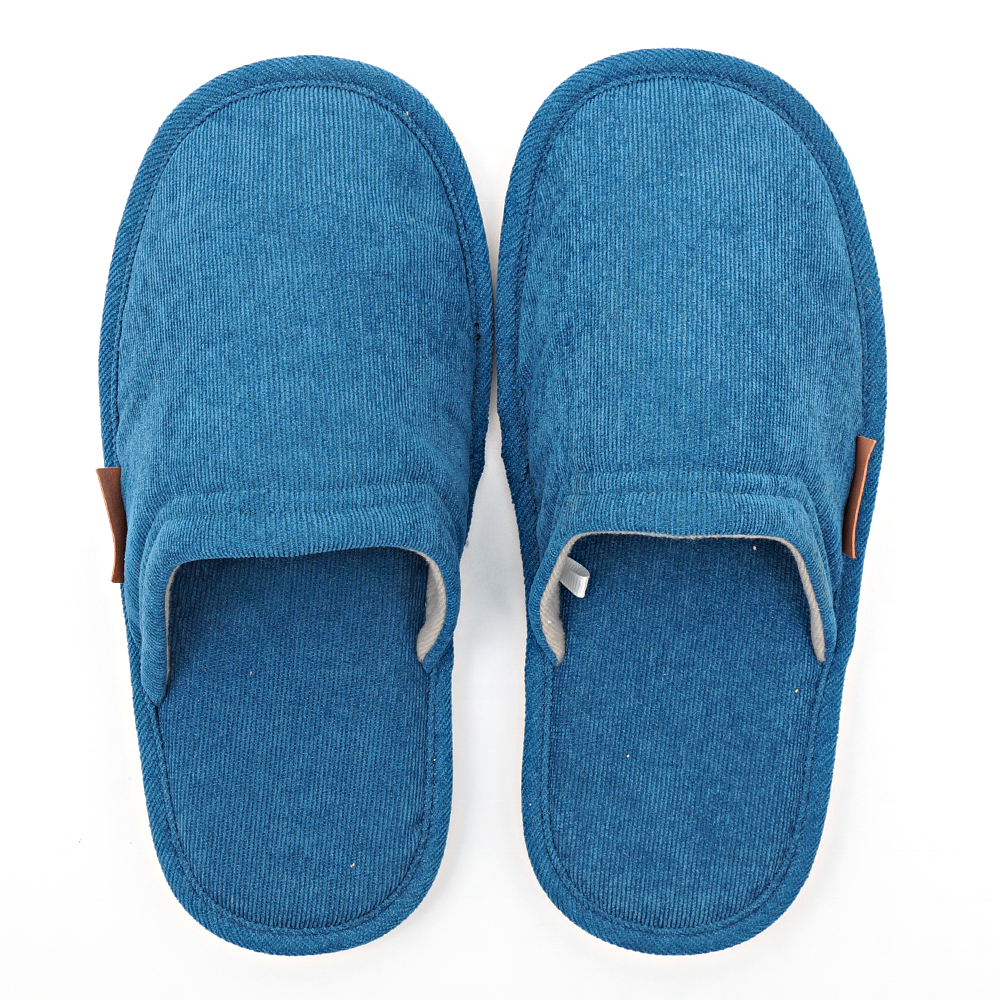 ladies morning shoes classic Corduroy men's and women's home slippers