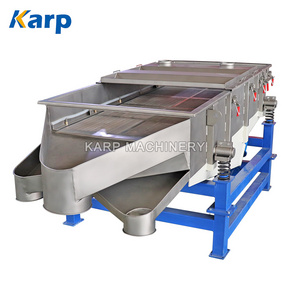 Fine mesh industrial foundry quartz sand rectangle gyratory separator machine