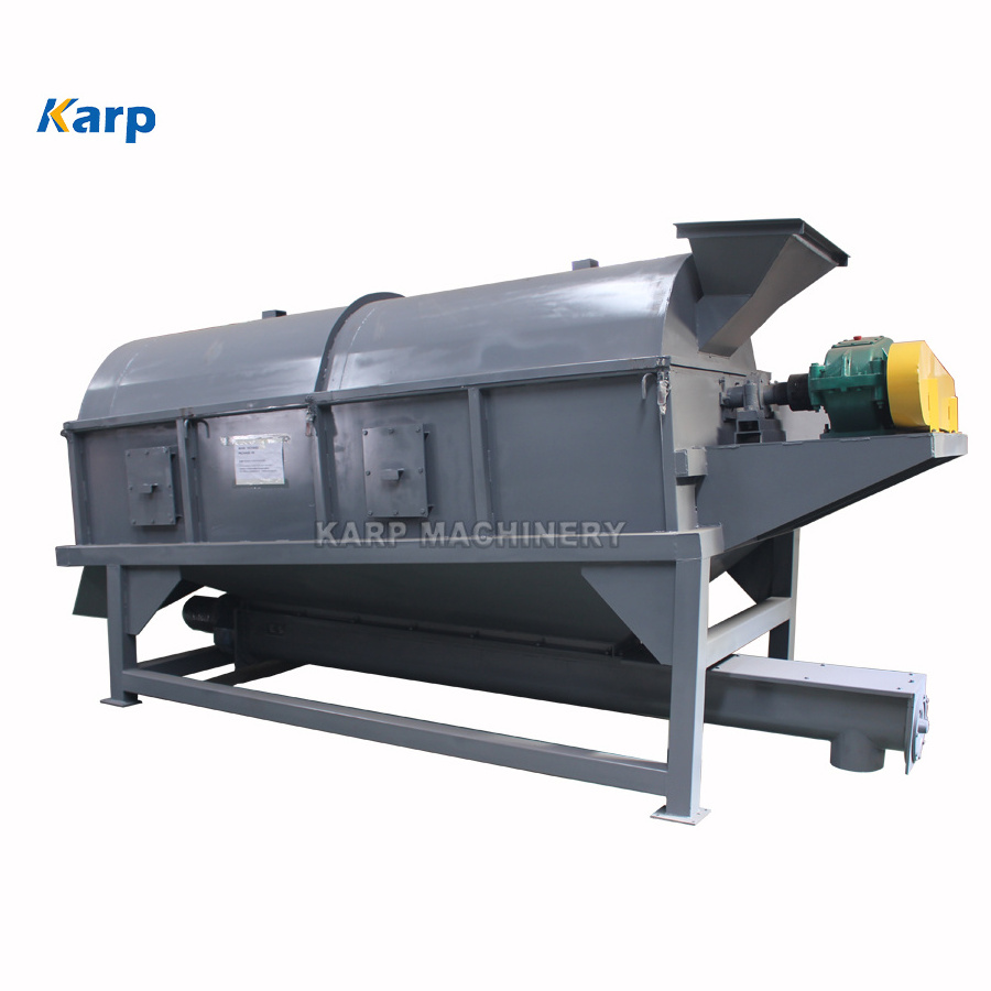 Sand And Stone Separating Machine Firewood Gold Gravel Rotating Small Waste Trommel Screen