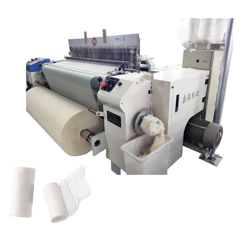 fully automatic sterilization cotton gauze bandage manufacturing machine