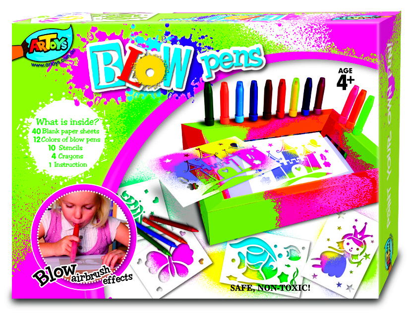 Hot Sale Blow Pens Fantasy Set blow art pens