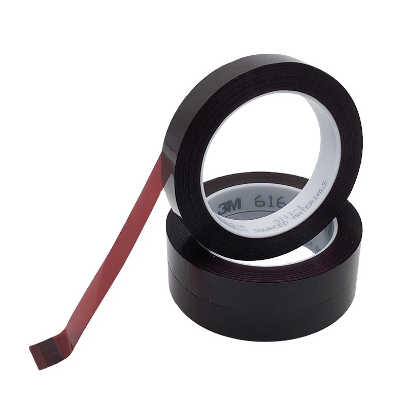 3M 616 Blackout Test UPVC Tape,Ruby Red ,19mm*66 m