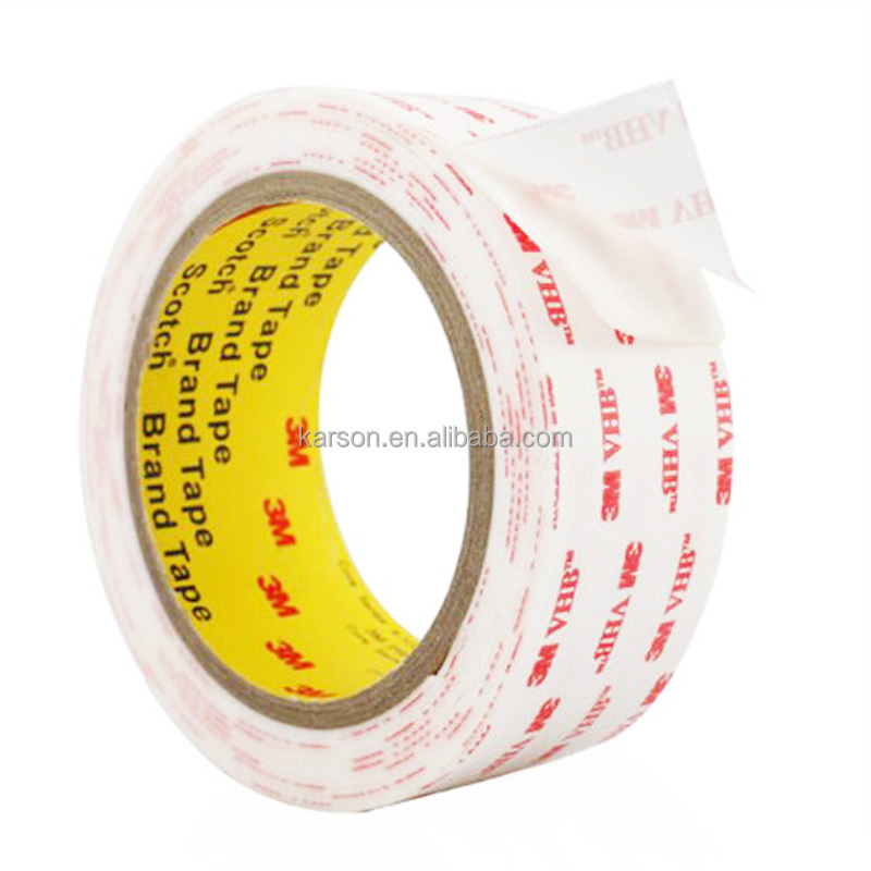 Industrial Adhesive 3M 4945 White 1.1mm Thickness VHB Double Sided Acrylic Foam Tape