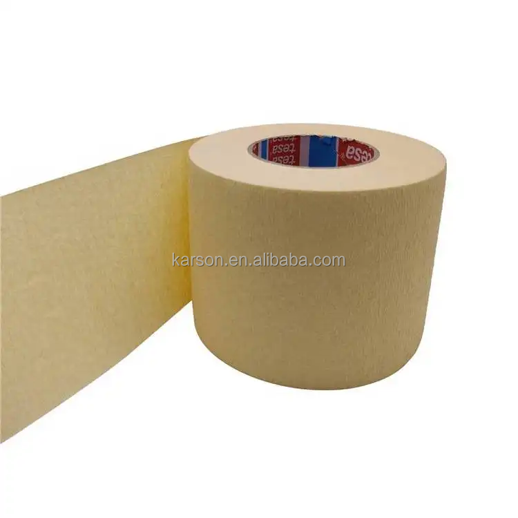 Masking Backing Paint Tape TESA 4322 0.38mm Painter Self Adhesive Painting High Crepe Paper 38mm