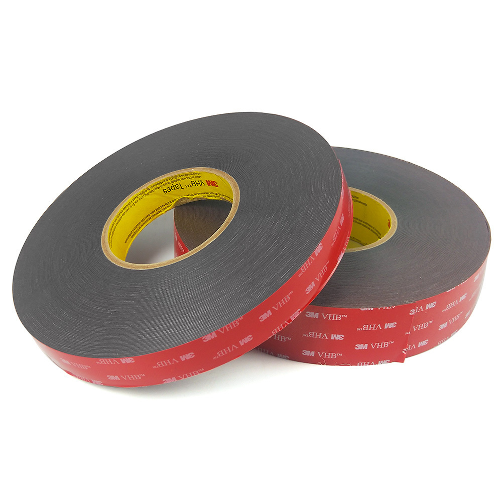 3M 5925 Double Sided Adhesive Thickened VHB Black Strong Traceless 0.64 Thick High Temperature Resistant Adhesive Tape