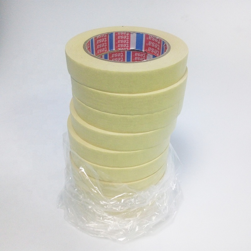 4349 General Purpose Paper Tape With a Natural Rubber Adhesive Masking Tape Used on Painted Metal