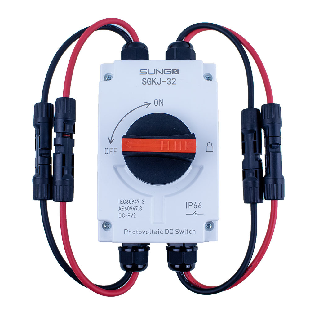 Solar PV Isolator Disconnector transfer Switch dc to dc 1000V 4 Poles 32A DC changove Switch