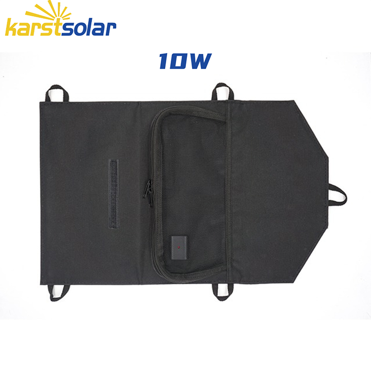 New Outdoor Lightweight Mini 5w 10w 15w 20w 12v 21w 28w Etfe Foldable Portable Solar Panel Outdoor Charger for Camping Phone