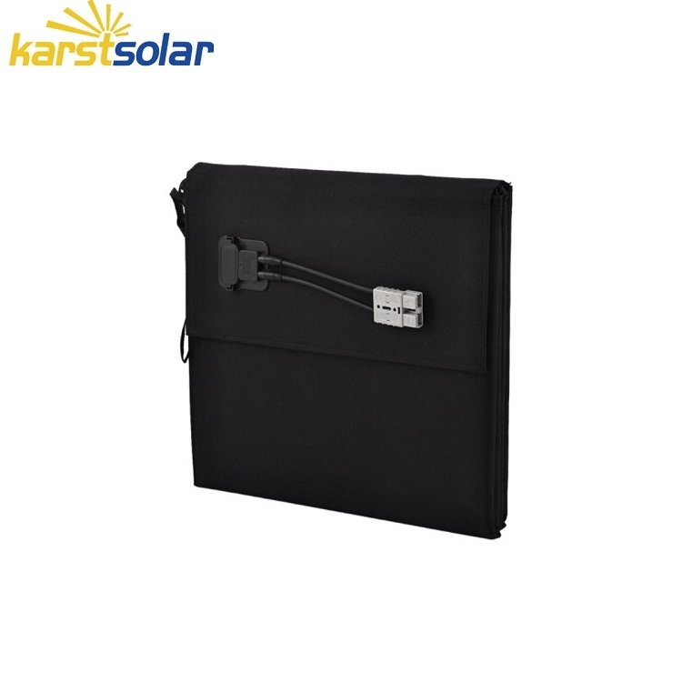 Karstsolar 120w 200w 500w Outdoor Portable Folding Solar Panel Photovoltaic for Portable Power Station Bag Backpack Caravan Rv