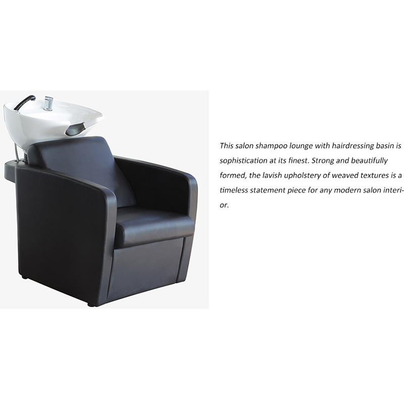 Fashion Luxury Salon barber styling chair Modern Shampoo Chair Wash Unit Chair Shampoo Hair Salon