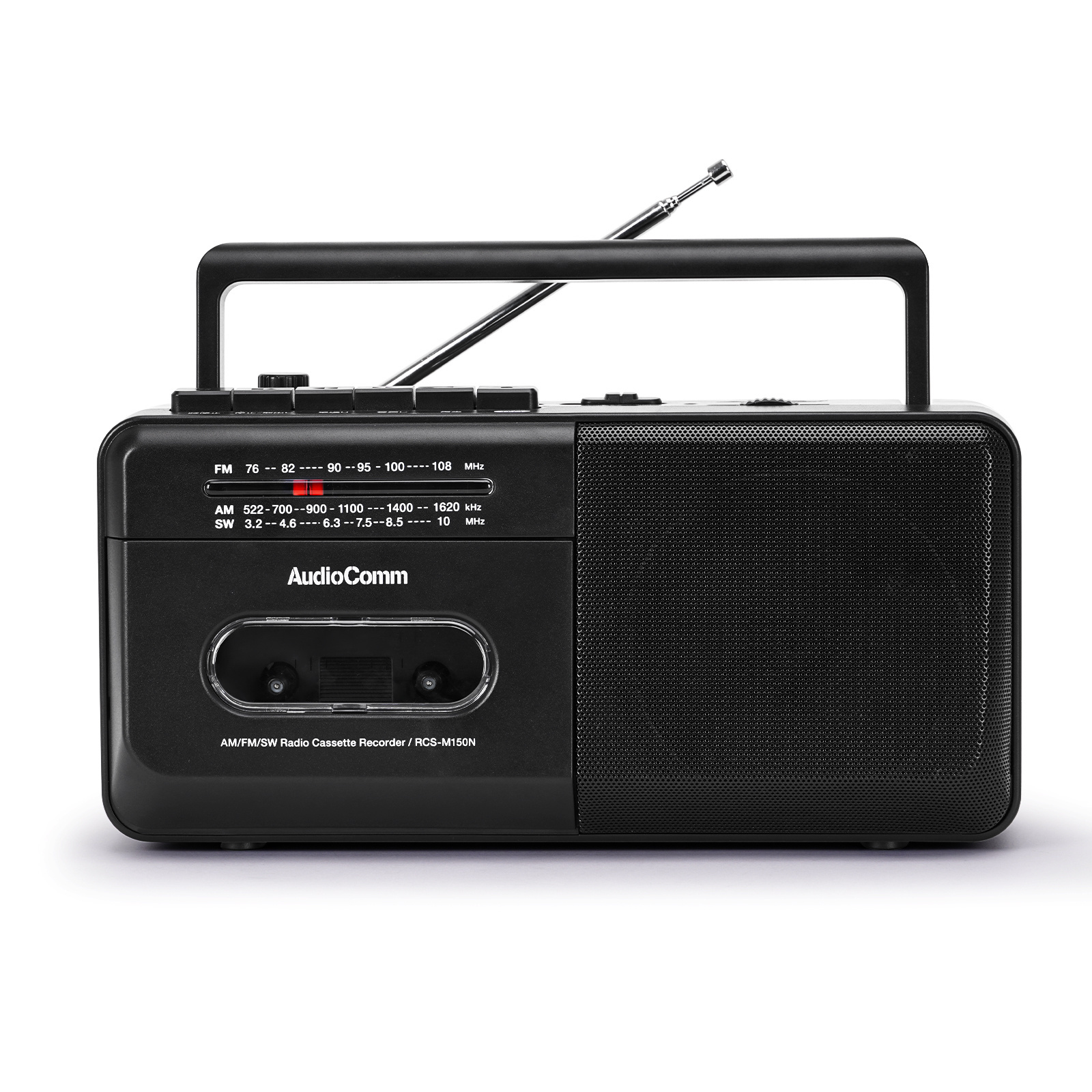 Portable Cassette Recorder/Player with Radio