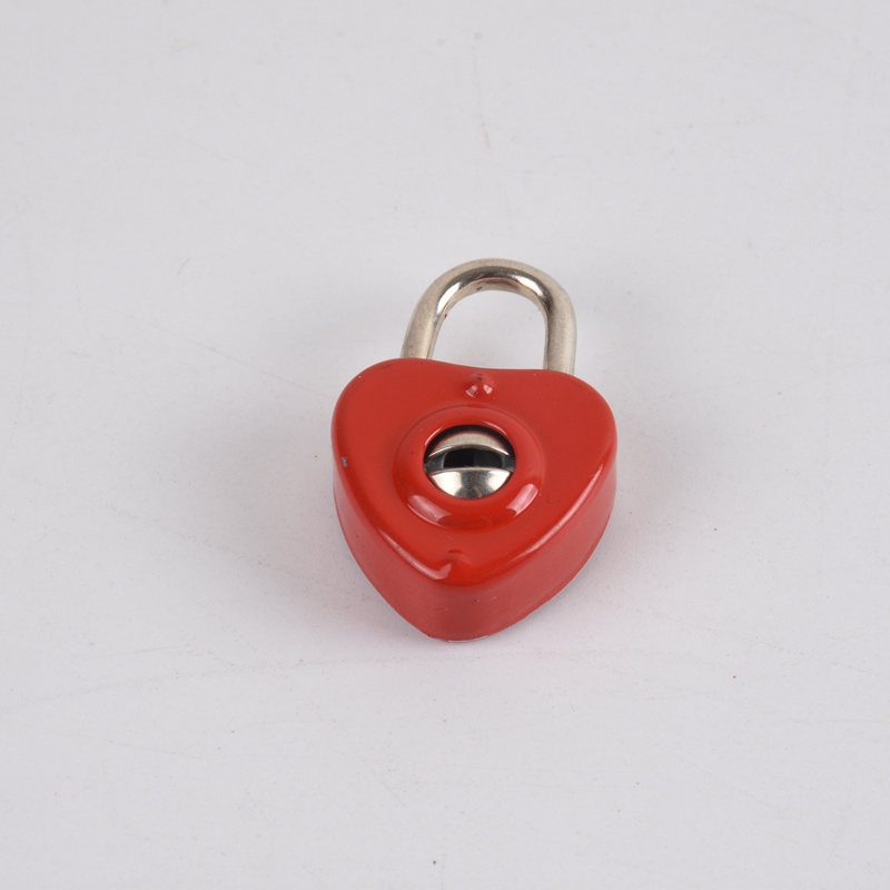 Karwo Mini Heart Shape Lock Diary Book Box Locks Luggage Bag Case Lock With Keys Love Padlock