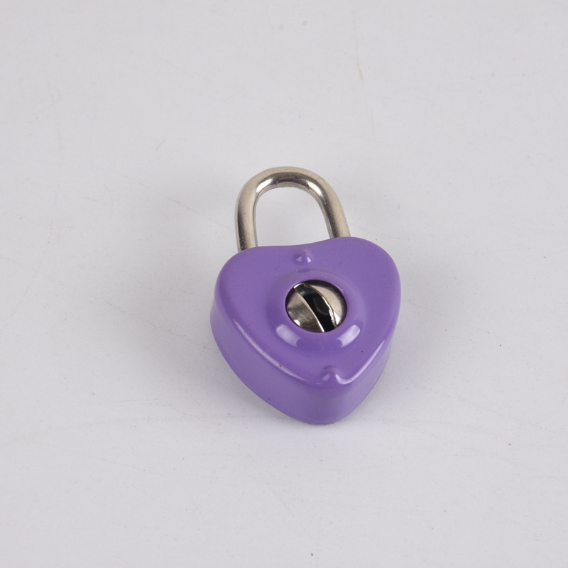 Karwo Mini Heart Shape Lock Diary Book Box Locks Luggage Bag Case Lock With Keys Love Padlock