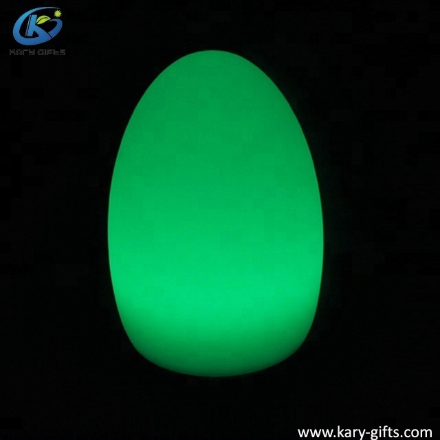 Egg Shape Plastic Material Battery Operated LED Ball Lights Christmas Light