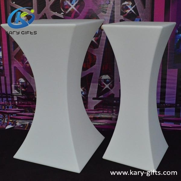 Led Night Light Up Club Square Bar Table