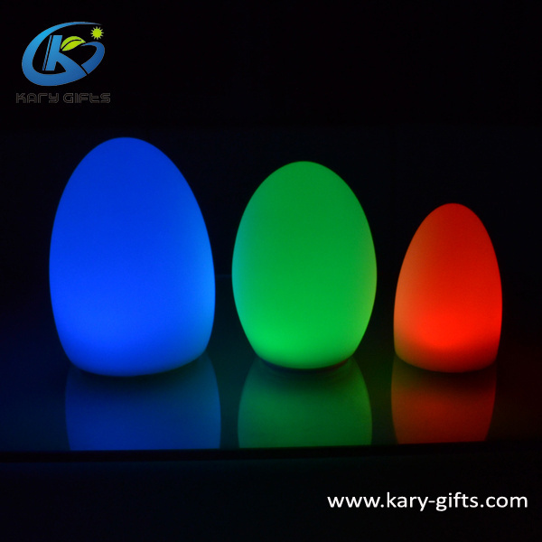 Home Restaurant Battery Operated Led Egg Light Egg Shaped Led Light