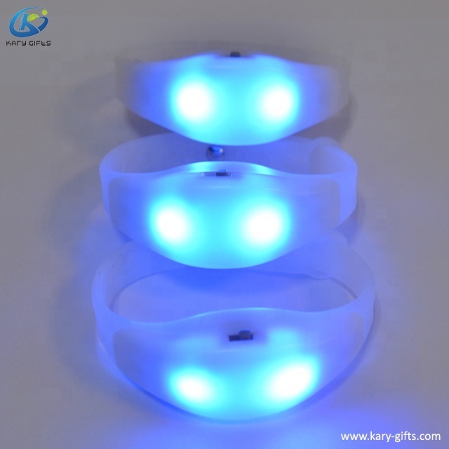 API and SDK Timer Paid Center LED Flashing Bracelet Light Up Bracelet Timer LED Wristbands