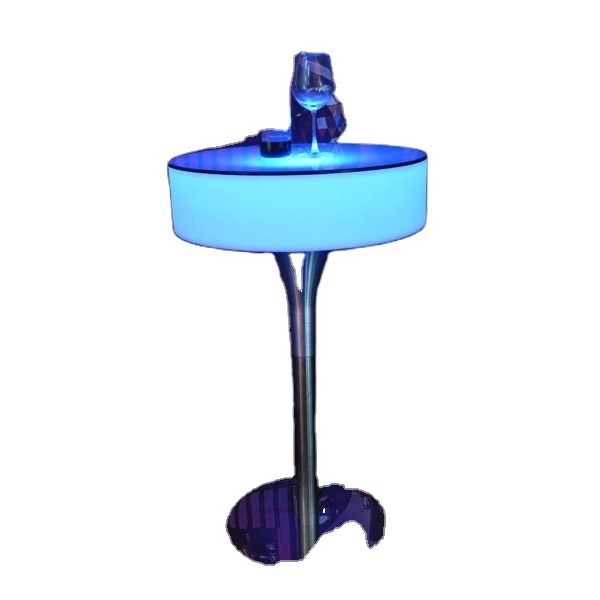 Outdoor Party Event Plastic LED Bar Table