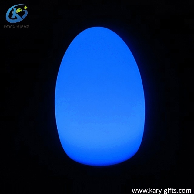 Egg Shape Plastic Material Battery Operated LED Ball Lights Christmas Light