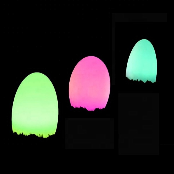 Home Restaurant Battery Operated Led Egg Light Egg Shaped Led Light