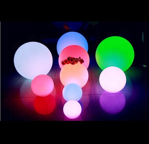 LED Round Sphere Light Up Ball Battery Operated Ball Light