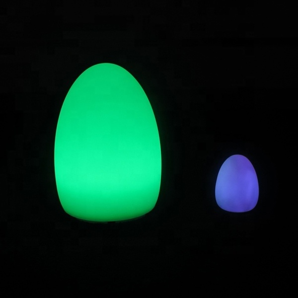 Home Restaurant Battery Operated Led Egg Light Egg Shaped Led Light