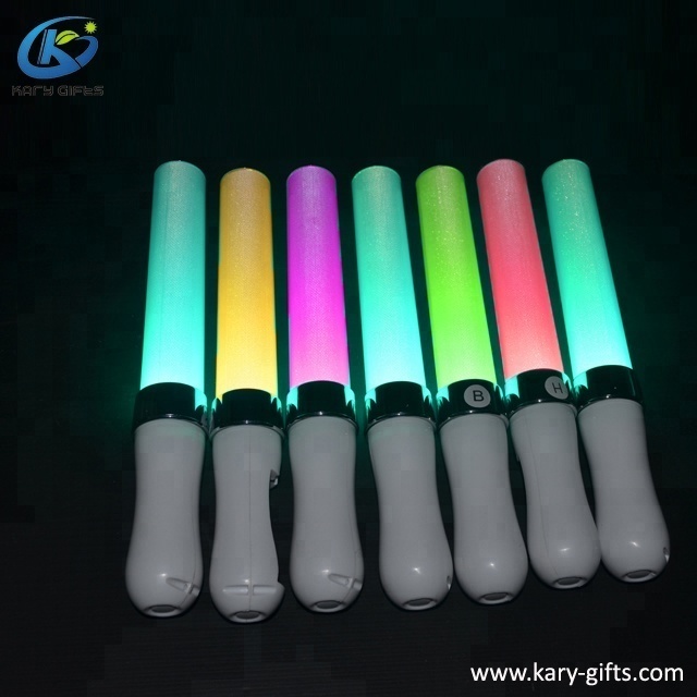 Hot sales Custom Multi Color LED Light Baton Sticks led foam glow stick