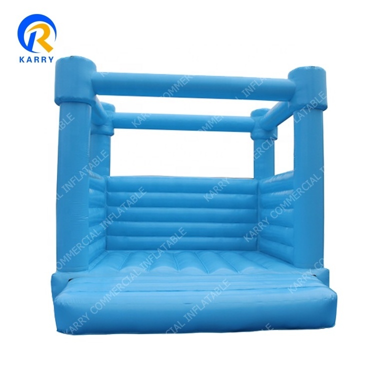 Wholesale Wedding White Jumping Castle moonwalk paste inflatable house bounce bounce a house bounce house with blower for rental