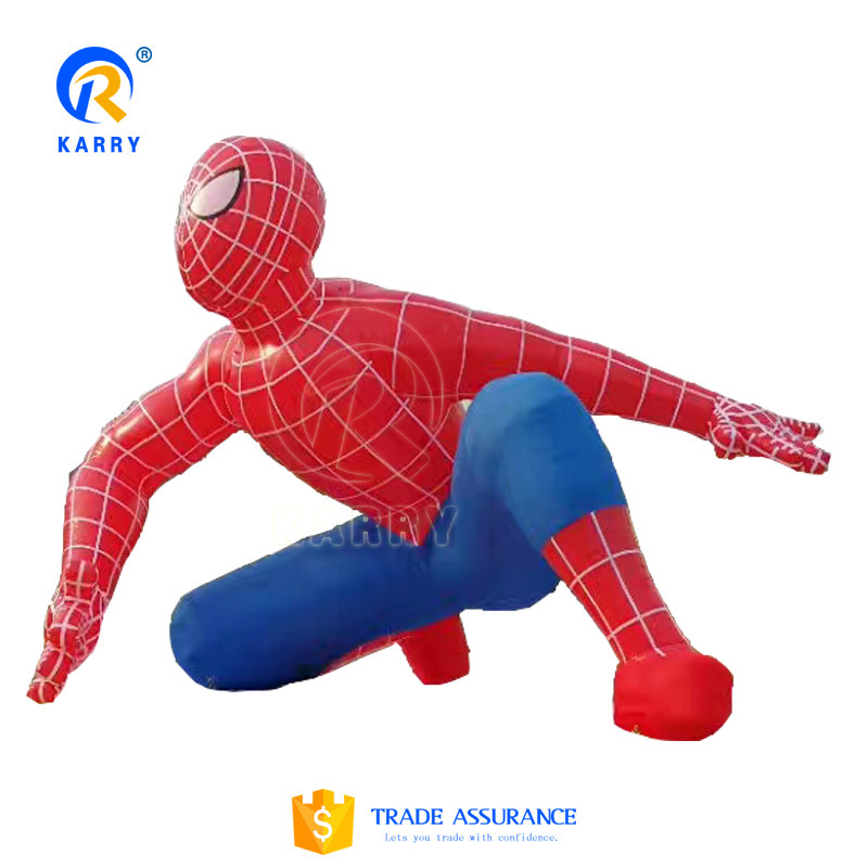 Most popular advertising Spider-Man replica, inflatable spiderman, spiderman christmas inflatable