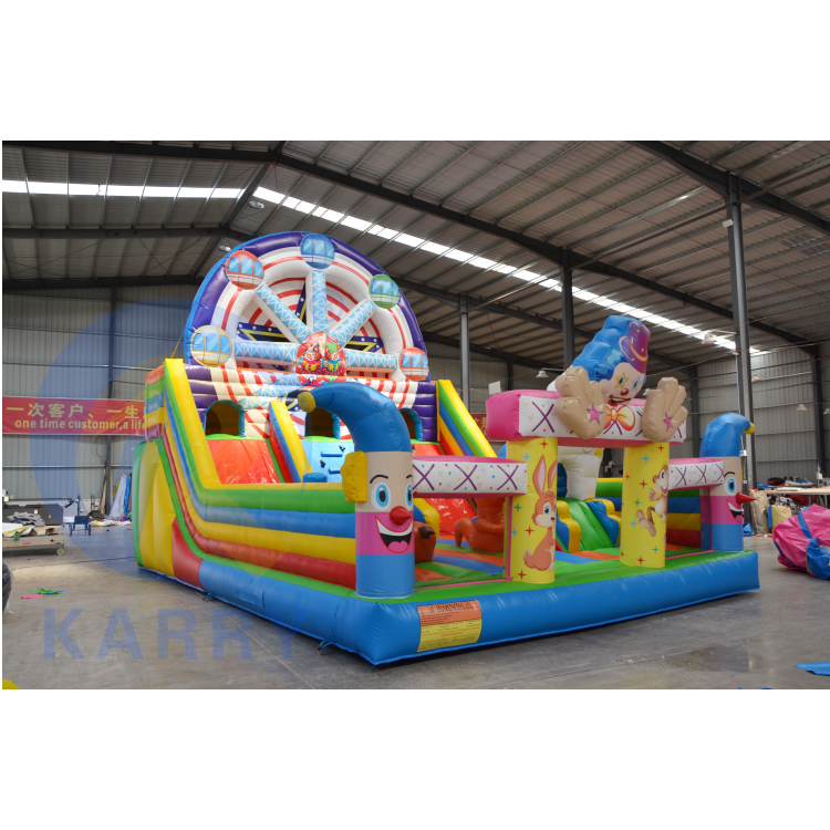 Hot Sell Ferris wheel Inflatable Castle Inflatable Slide Water Park Bouncers Jumping Castles Slide