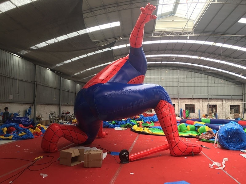 Inflate jump house advertising inflatable spider man, inflatable spiderman, spiderman christmas inflatable for sale