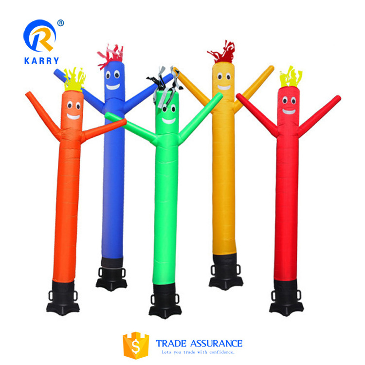 Professional supplier inflatable tube man and sky puppets,mini inflatable sky air dancer dancing man, inflatable sky dancer