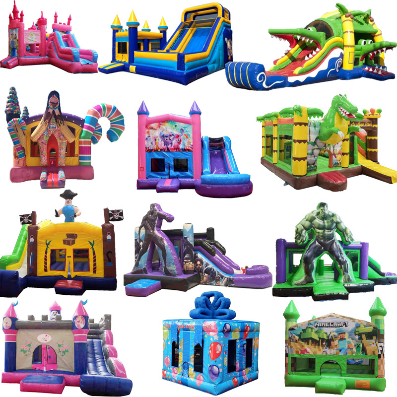 Kids China Outdoor Jumper Inflatable Adult Bouncer Pvc Traditional Castle Bounce House And Water Slide Party Rental With Blower