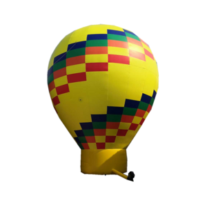 Advertising Hot Air Balloon Inflatable Ground Balloon For Promotion Party Use 8m Height Air Colorful Balloon For Sale